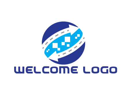 negative spacing arrows with dotted lines and pixels in circle