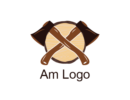 log behind axes