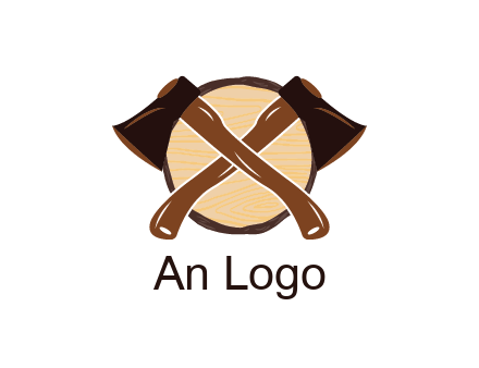 log behind axes