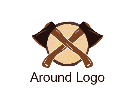 log behind axes