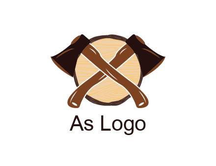 log behind axes