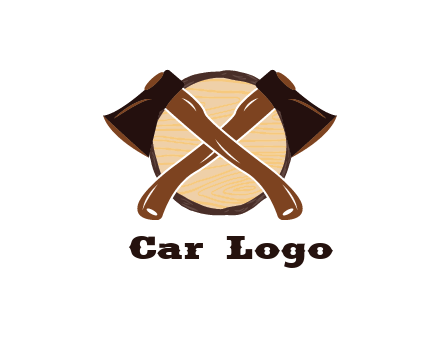 log behind axes