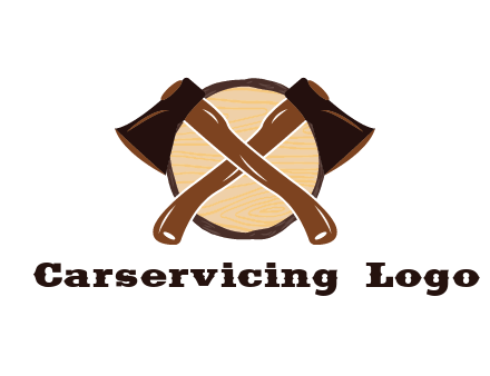 log behind axes