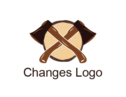 log behind axes