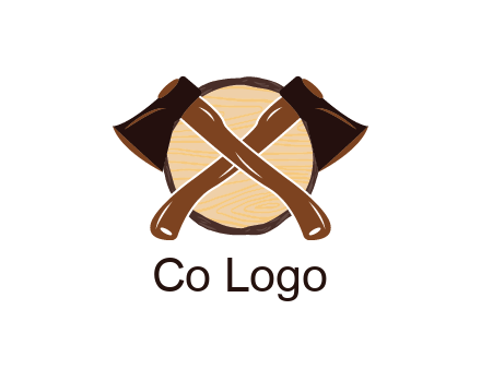 log behind axes