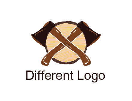 log behind axes