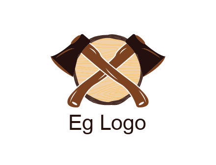 log behind axes
