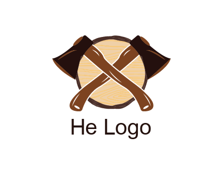 log behind axes