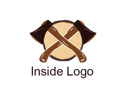 log behind axes