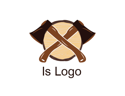 log behind axes