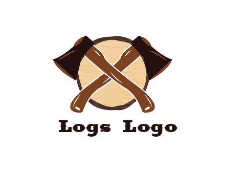 log behind axes