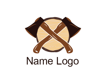 log behind axes