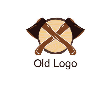 log behind axes