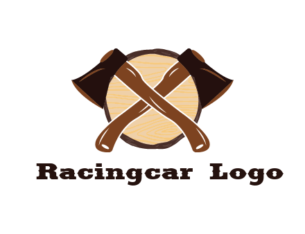 log behind axes