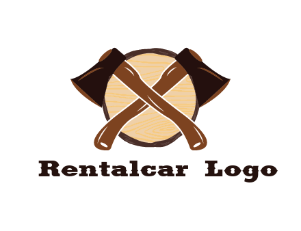 log behind axes