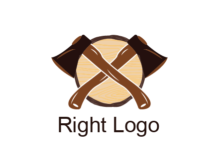 log behind axes