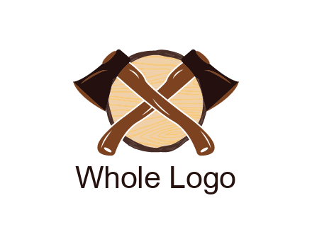 log behind axes
