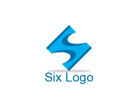 block forming letter S