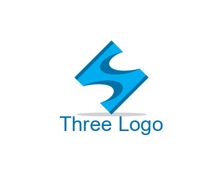 block forming letter S