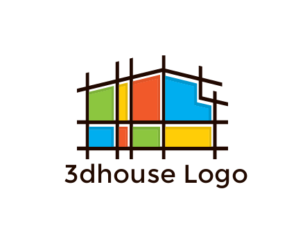 mosaic house in construction