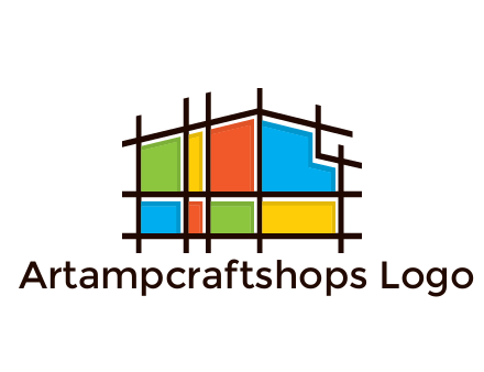 mosaic house in construction