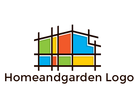 mosaic house in construction