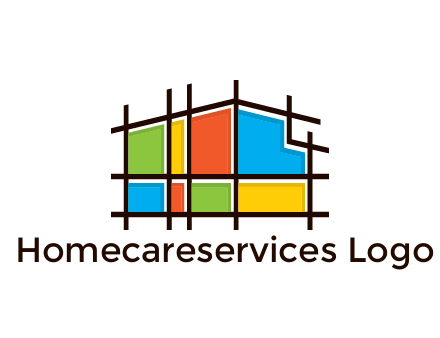 mosaic house in construction