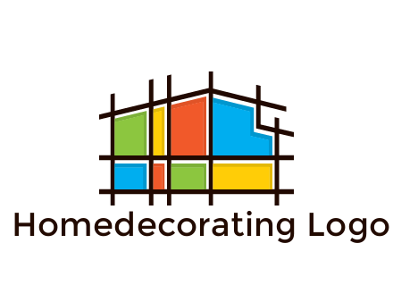 mosaic house in construction