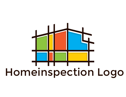mosaic house in construction