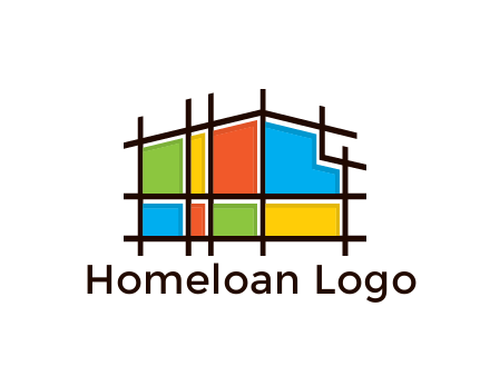 mosaic house in construction