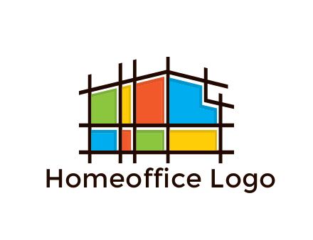 mosaic house in construction