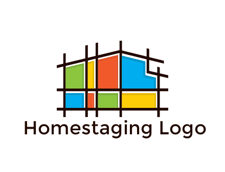mosaic house in construction
