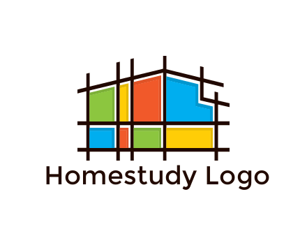 mosaic house in construction