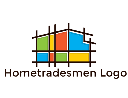 mosaic house in construction