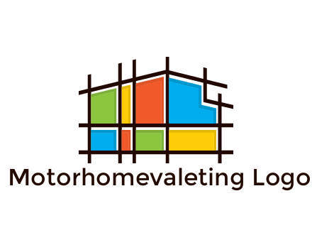 mosaic house in construction