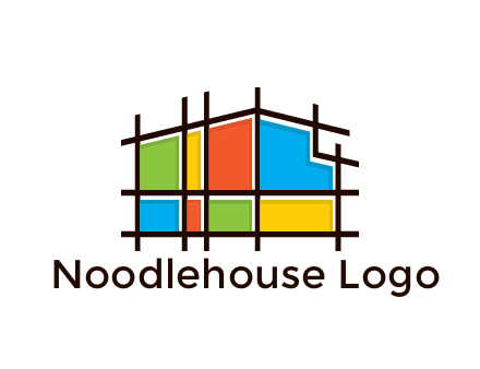 mosaic house in construction