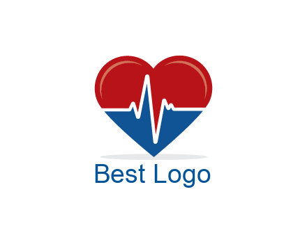 heartbeat line in heart
