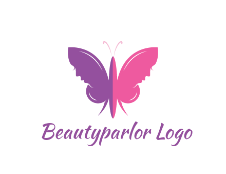 two toned abstract butterfly