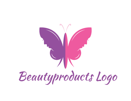 two toned abstract butterfly
