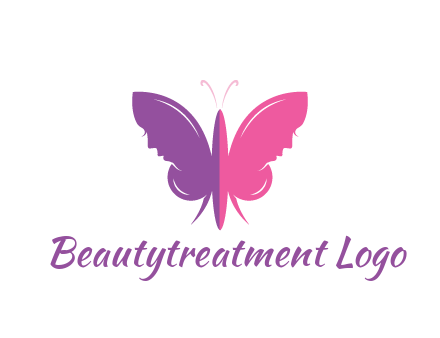 two toned abstract butterfly
