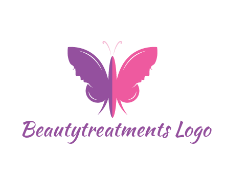 two toned abstract butterfly
