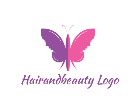 two toned abstract butterfly