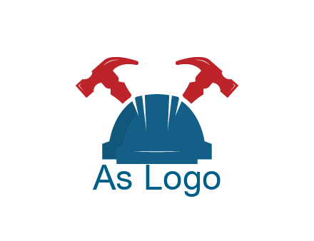 hammers with construction helmet