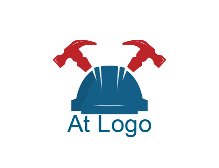hammers with construction helmet