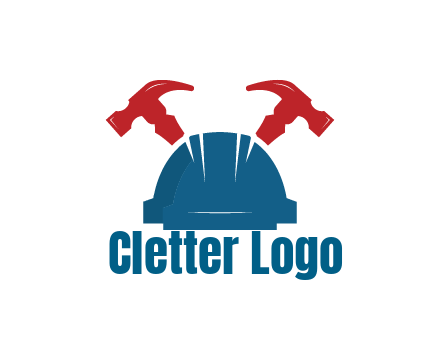 hammers with construction helmet