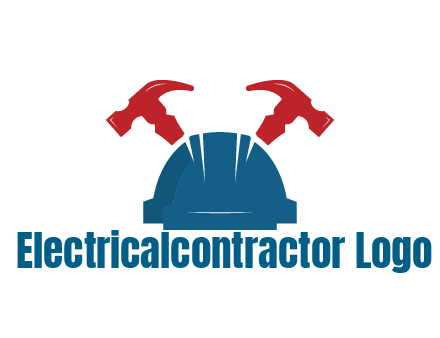 hammers with construction helmet