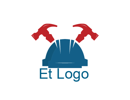 hammers with construction helmet