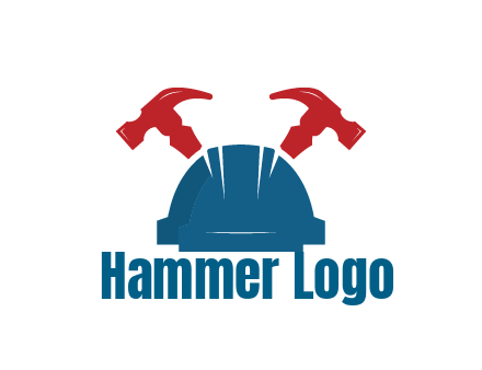 hammers with construction helmet