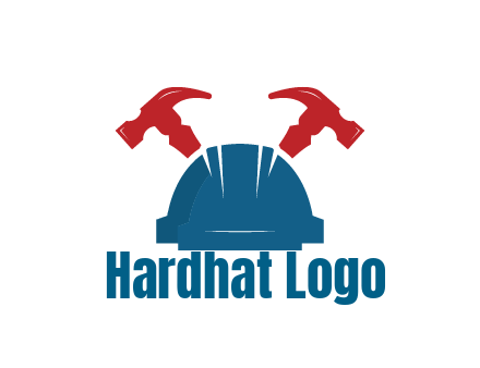 hammers with construction helmet