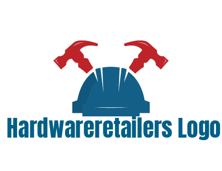 hammers with construction helmet